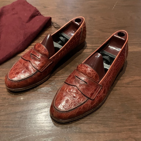 Crocodile Men's Dress Shoes - Picture 2 of 11